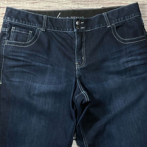 Lane Bryant Womens Jeans sz 20 Dark Wash Skinny Ankle x29" Cotton Denim Stretch - Picture 3 of 11